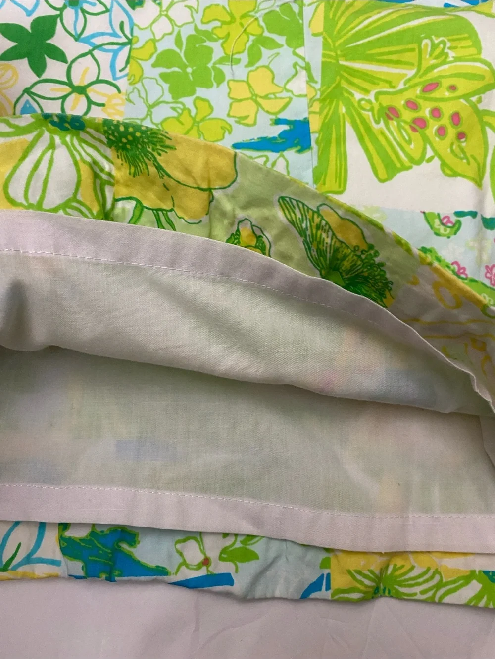 Lilly Pulitzer Yellow, Green & Blue Floral Sundress $78